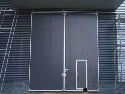 工業推拉門安裝工程案例